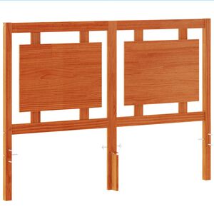 vidaXL S&auml;ngynp&auml;&auml;ty ruskea 135 cm t&auml;ysi m&auml;nty