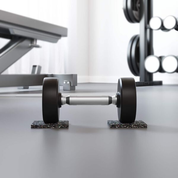 vidaXL Kumirullate Musta Kumi