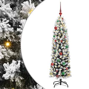 vidaXL Tekojoulukuusi jalustalla Vihre&auml; 150 cm PVC, ter&auml;s ja muovi