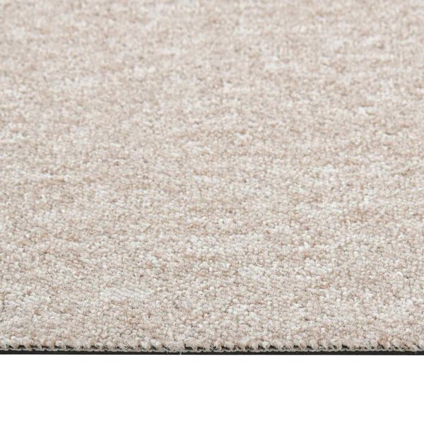 vidaXL Matto 20 pcs Vaaleanbeige 50 x 50 cm 100% polypropeeni