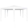 vidaXL Juhlateltta Valkoinen 400 x 400 x 266 cm Polyesteri ja teräs