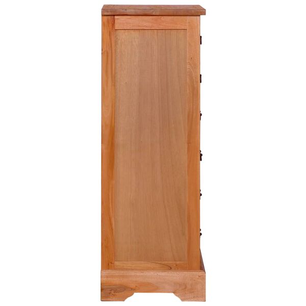 vidaXL Lipasto 45x35x100 cm t&auml;ysi mahonki