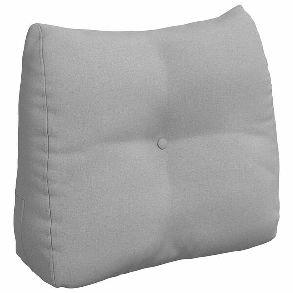 vidaXL Selk&auml;tyyny Pilviharmaa 60 x 24 x 50 cm kangas