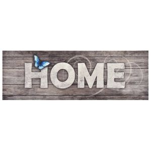 vidaXL Keitti&ouml;n pest&auml;v&auml; lattiamatto Home 60x300 cm