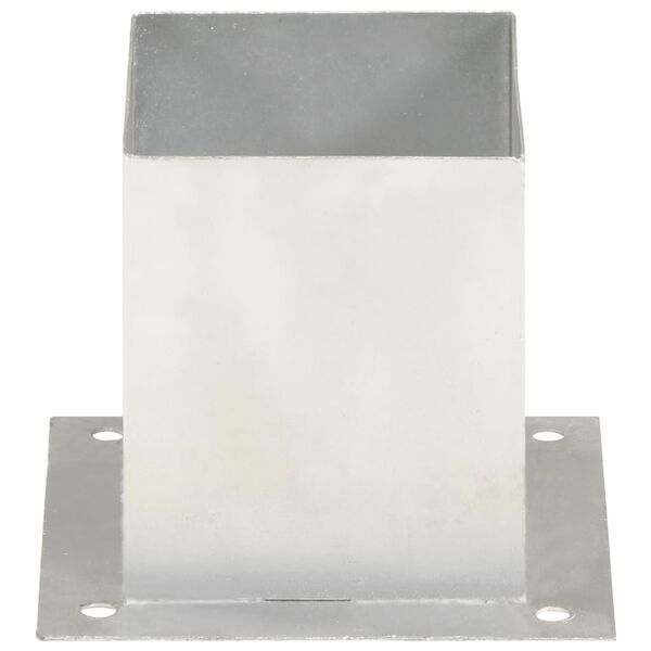 vidaXL Aitatolpan jalat 4 kpl galvanoitua metallia 121 mm