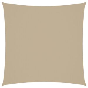 vidaXL Aurinkopurje Oxford-kangas neli&ouml;nmuotoinen 2x2 m beige