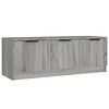 vidaXL TV-taso harmaa Sonoma 102x35x36,5 cm tekninen puu