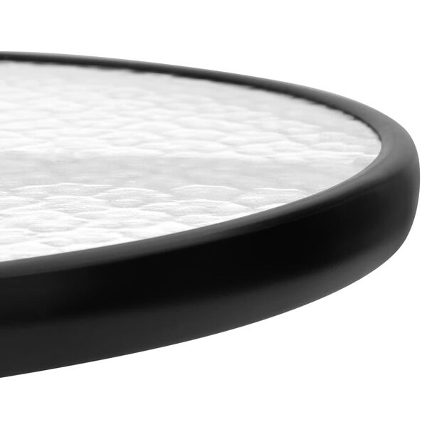 vidaXL Puutarhap&ouml;yt&auml; musta &Oslash;60x70 cm ter&auml;s