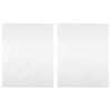 vidaXL Itsekiinnittyvät peilikalvot 2 kpl 60x100 cm PET