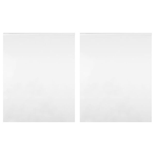 vidaXL Itsekiinnittyvät peilikalvot 2 kpl 60x100 cm PET