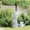 vidaXL Gabion-vedenhaara Hopea 25 x 25 x 100 cm Ruostumaton ter&auml;s