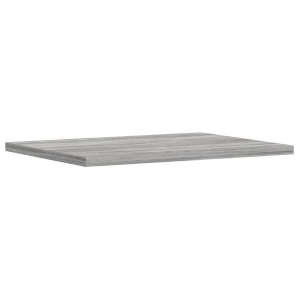 vidaXL Sein&auml;hyllyt 4 kpl harmaa Sonoma 40x30x1,5 cm tekninen puu