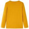 Lasten pitkähihainen T-paita okra 92