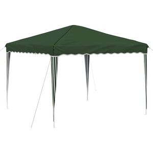 vidaXL Pop-up Juhlateltta 288 x 288 x 245 cm Vihre&auml; Oxford-kangas