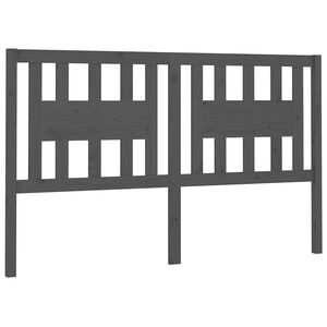 vidaXL S&auml;ngynp&auml;&auml;ty harmaa 166x4x100 cm t&auml;ysi m&auml;nty