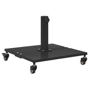 vidaXL Päivänvarjonjalusta Musta 45 x 45 x 31,5 cm