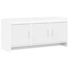 vidaXL TV-kaappi 102 x 33 x 47 cm valkoinen Tekninen puu