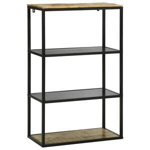 vidaXL Kirjahylly 70 x 35 x 110 cm T&auml;ysi Mangopuu