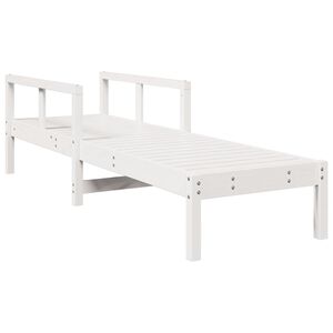vidaXL Aurinkotuoli valkoinen 199,5x62x55 cm t&auml;ysi m&auml;nty