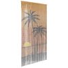 vidaXL Hy&ouml;nteisoviverho Palmukuvio 100x220 cm Bambu