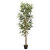 vidaXL Tekokasvi bambupuu 828 lehte&auml; 150 cm vihre&auml;