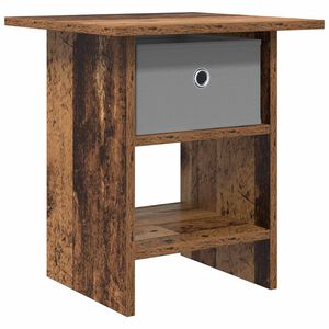 vidaXL Y&ouml;p&ouml;yt&auml; laatikon kanssa Vanha puu 41 x 40 x 45 cm Tekninen puu