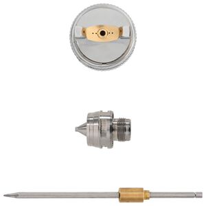 vidaXL HVLP Spray Gun Suutin 1,7 mm Suutin Hopea Ruostumaton ter&auml;s