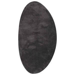 vidaXL Matto HUARTE Antrasiitti 80 x 150 cm Polyesteri