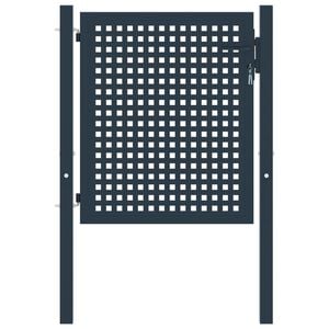 vidaXL Aitaportti antrasiitti 102x75 cm ter&auml;s