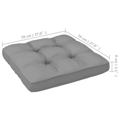 vidaXL 4-istuttava Puutarhasohva tyynyillä täysi mänty