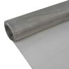 vidaXL Langat 100 x 500 cm Ruostumaton ter&auml;s 304 Hopea