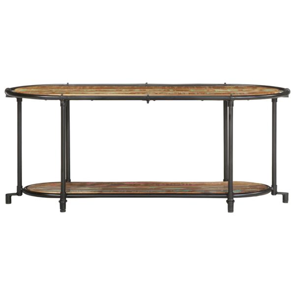 vidaXL TV-taso 100x42x40 cm kierrätetty täysi puu