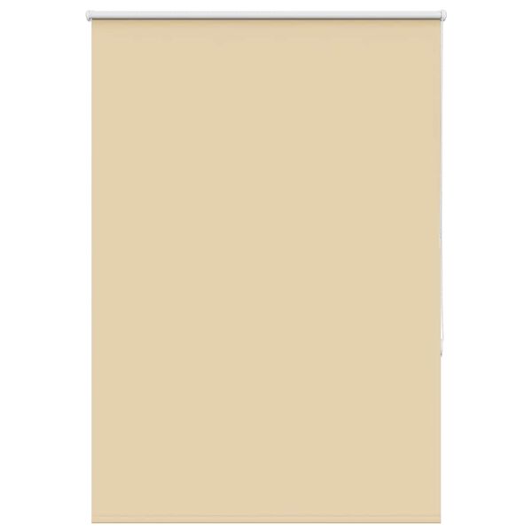 vidaXL Rullaverho Blackout Beige 110x150 cm Kankaan leveys 105,7 cm