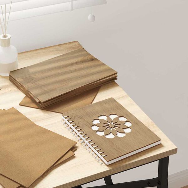 vidaXL Dekoripaneelit 50 pcs Artisan tammi 21 x 30 x 0,27 cm