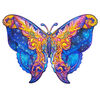 UNIDRAGON Puupalapeli 323 osaa Intergalaxy Butterfly King Size 41x30cm
