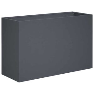 vidaXL Puutarha ruukku Antrasiitti 80 x 30 x 50 cm