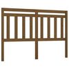 vidaXL S&auml;ngynp&auml;&auml;ty hunajanruskea 126x4x100 cm t&auml;ysi m&auml;nty