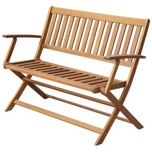 vidaXL Puutarhapenkki 120 cm akaasiapuu
