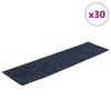 vidaXL Porrasmatot itseliimautuvat 30 kpl 76x20 cm harmaansininen suorakaiteen muotoinen