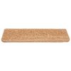vidaXL Porrasmatot 20 kpl 65x21x4 cm Beige Suorakulmainen Reuna