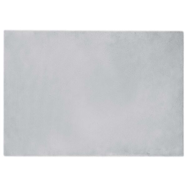 vidaXL Keinotekoinen Kanin Turkis Matto Olite Harmaa 160 x 230 cm