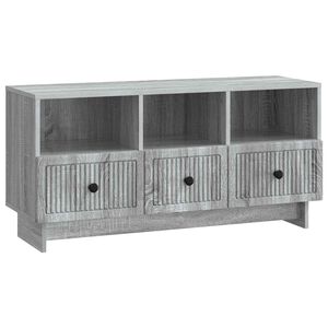 vidaXL TV-kaappi Harmaa sonoma 102 x 34,5 x 50 cm Tekninen puu