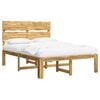 vidaXL Parivuodekehys p&auml;&auml;dyn kanssa ROSTOCK valkoinen 4FT Small Double