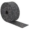 vidaXL Kumin granulaatti rulla Musta 500 x 10 x 0,3 cm Kumi