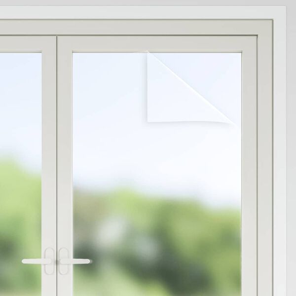 vidaXL Staattinen ikkunakalvo 5 kpl himme&auml; harmaa PVC