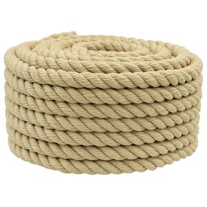 vidaXL Venelanka 2 mm 100 m Luonnollinen