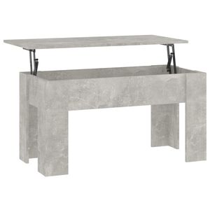 vidaXL Sohvap&ouml;yt&auml; betoninharmaa 101x49x52 cm tekninen puu