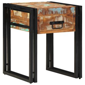 vidaXL P&auml;&auml;typ&ouml;yt&auml; 40 x 40 x 50 cm Kierr&auml;tetty massiivinen puu