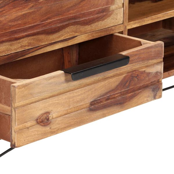 vidaXL TV-taso 140x28x47 cm t&auml;ysi akaasiapuu