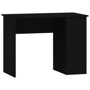 vidaXL Ty&ouml;p&ouml;yt&auml; musta 100x55x75 cm tekninen puu